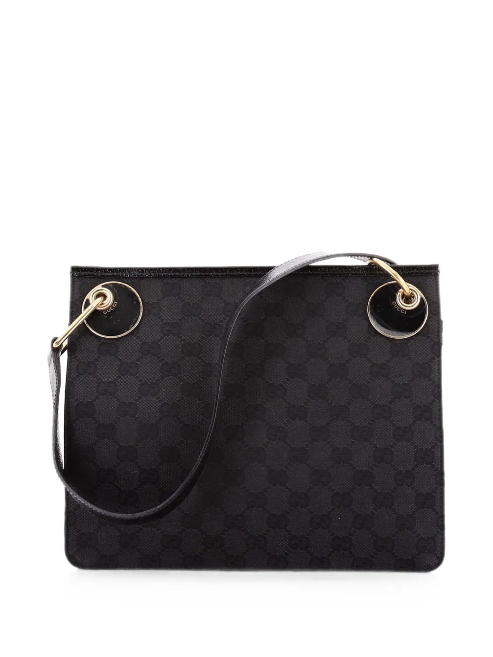 Gucci Pre-Owned Eclipse MessengerBag GG Canvas Small crossbody bag - Black