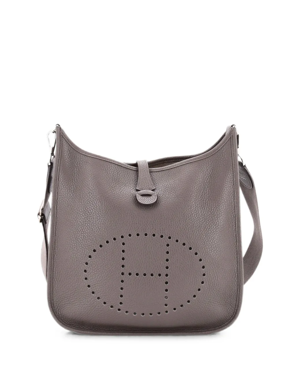 Hermès Pre-Owned Evelyne Bag Gen III Clemence PM Umhängetasche - Grau
