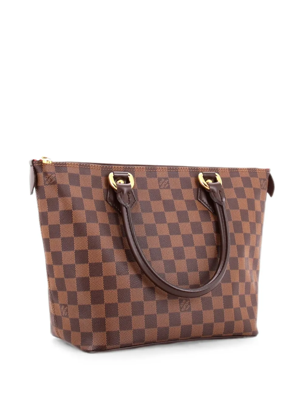 Pre-owned Louis Vuitton Saleya Handbag Damier Pm Tote Bag In Brown