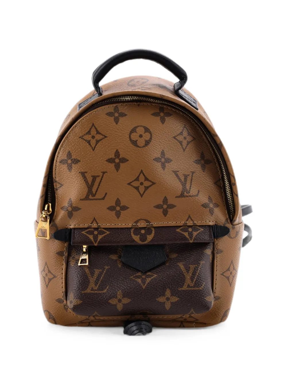 Louis Vuitton Pre-Owned Zaino Palm Springs mini in tela Monogram Reverse - Marrone