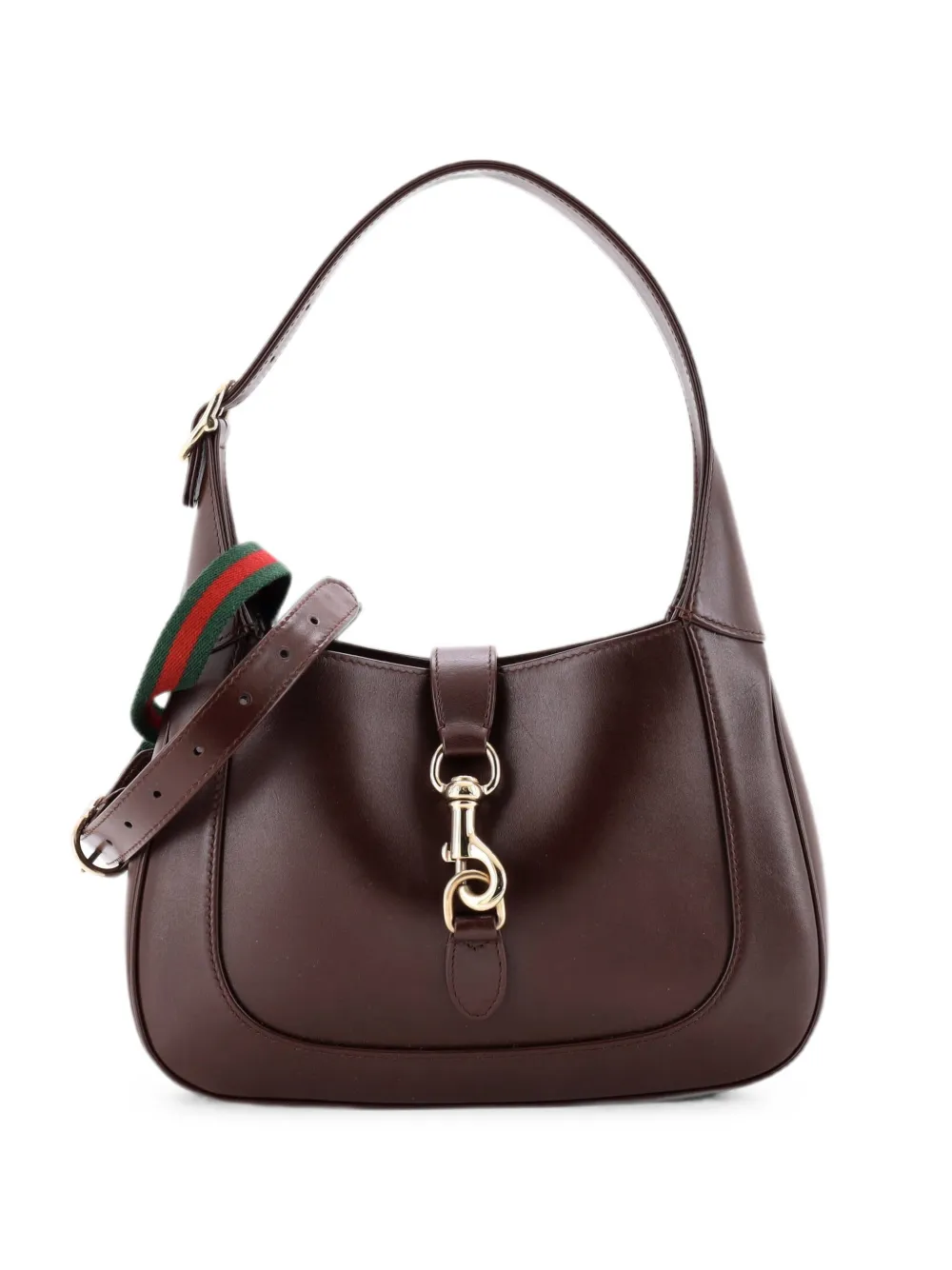 Gucci Pre-Owned Jackie 1961 Leather Small hobo bag - Brown