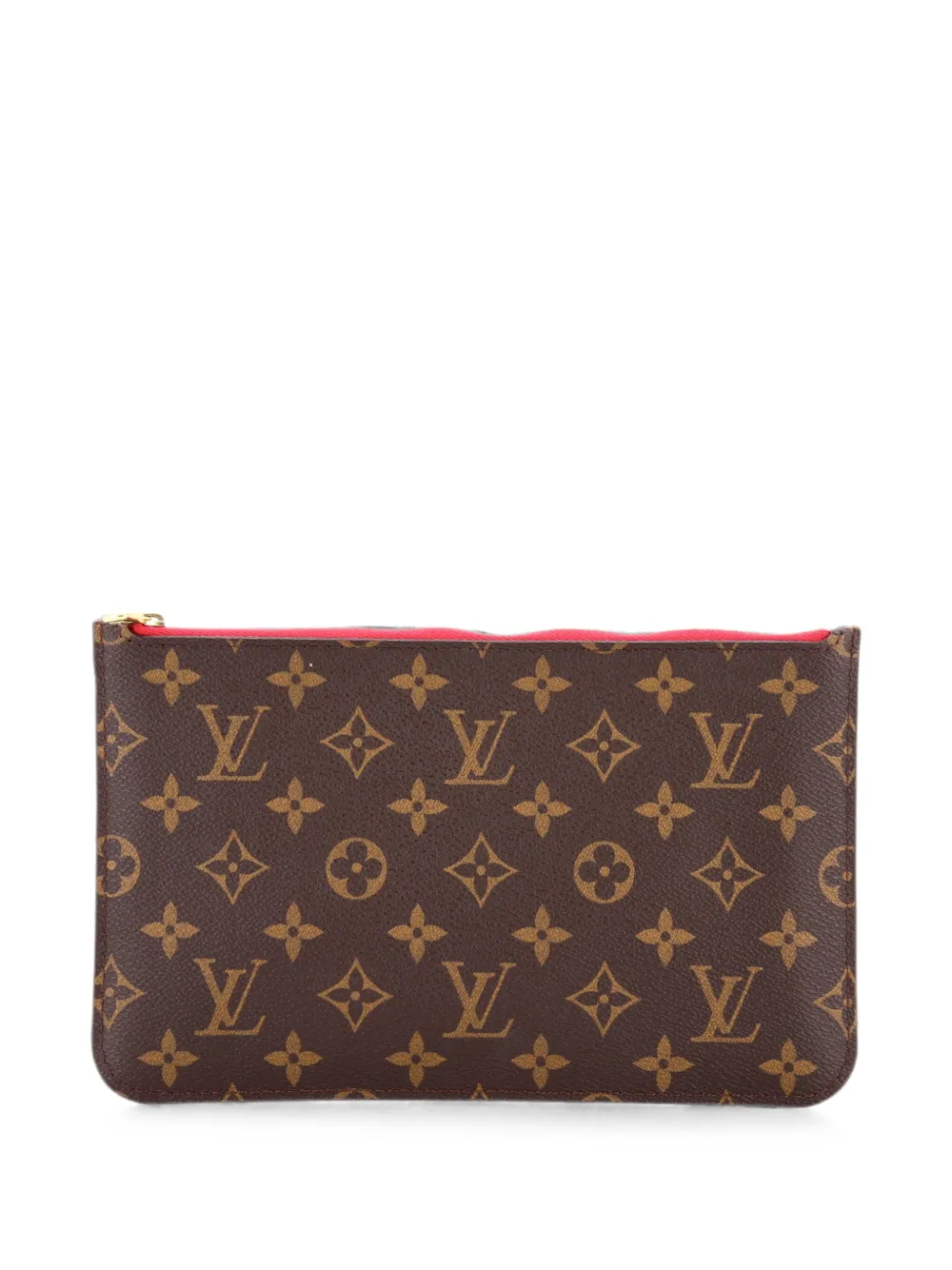 Louis Vuitton Pre-Owned Neverfull Pochette Monogram Canvas Large pouch - Brown