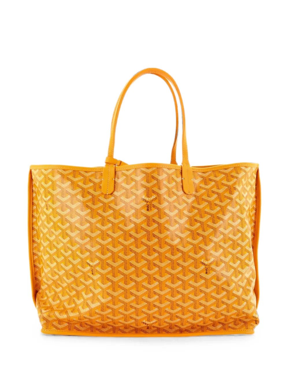 Goyard Pre-Owned Borsa tote Anjou PM reversibile in tela cerata - Giallo