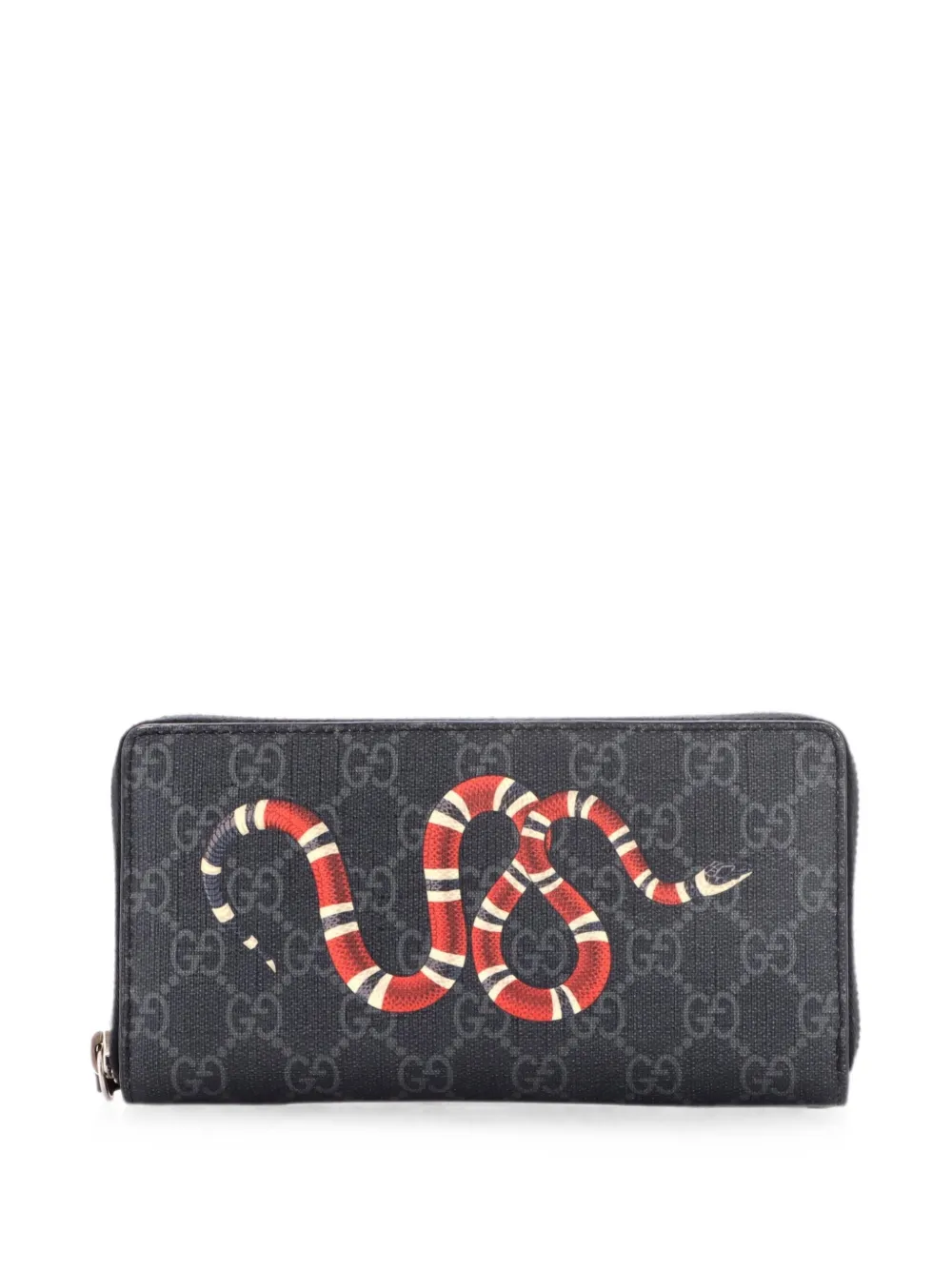 Gucci Pre-Owned Kleines Diana Portemonnaie mit GG-Print - Schwarz