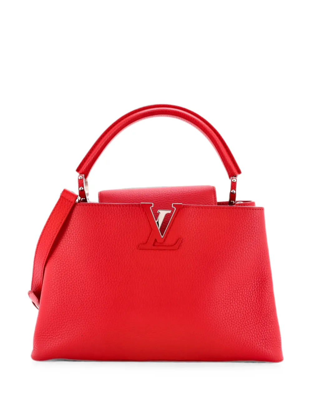 Louis Vuitton Pre-Owned Capucines Bag Leather PM satchel - Rot