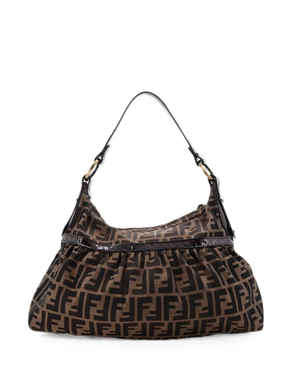 Fendi Pre-Owned Chef Zucca Canvas Large hobo bag - Brown