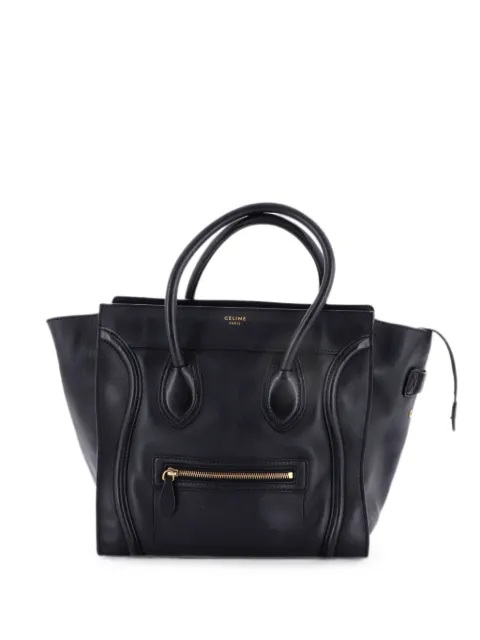 Celine Pre-Owned Luggage Bag Smooth Leather Mini tote bag