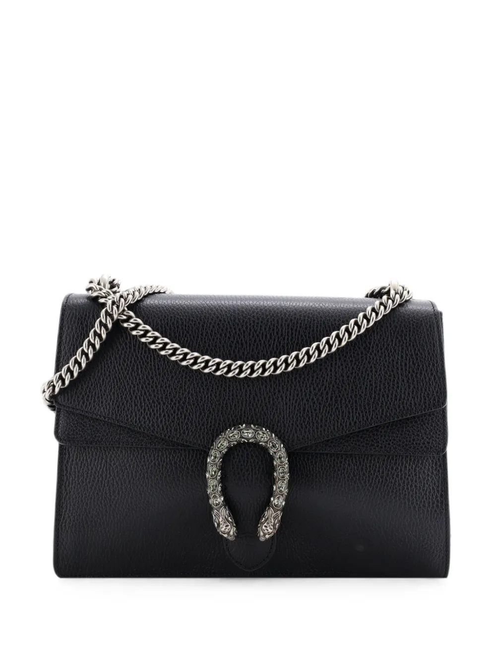 Gucci Pre-Owned Dionysus Bag Leather Medium shoulder bag - Schwarz