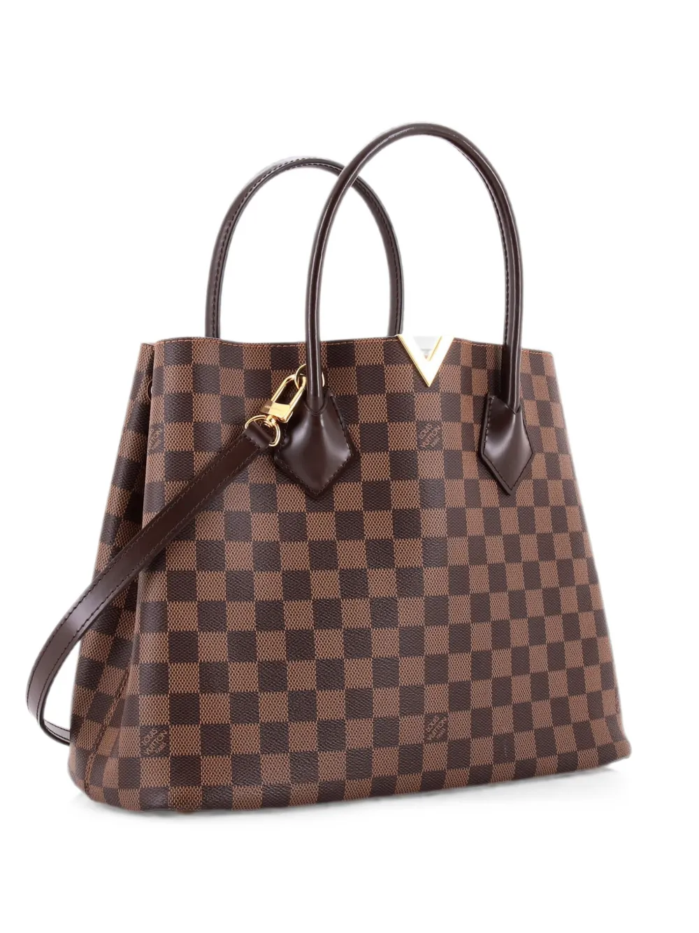 Louis Vuitton Pre-Owned Kensington Damier-Tote Bag - Braun