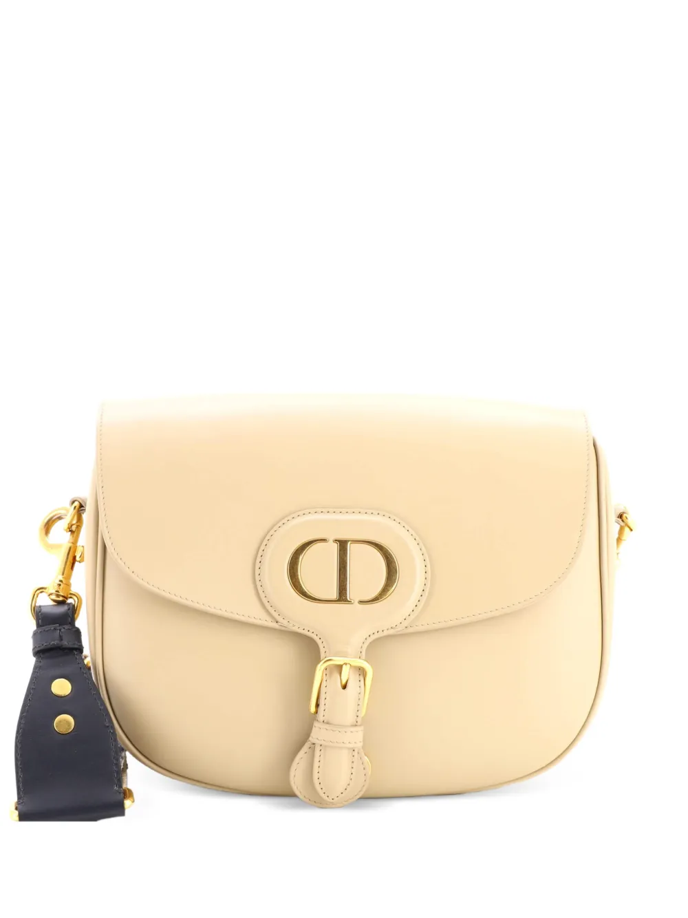 Christian Dior Pre-Owned Borsa a tracolla Bobby grande in pelle con battente - Toni neutri