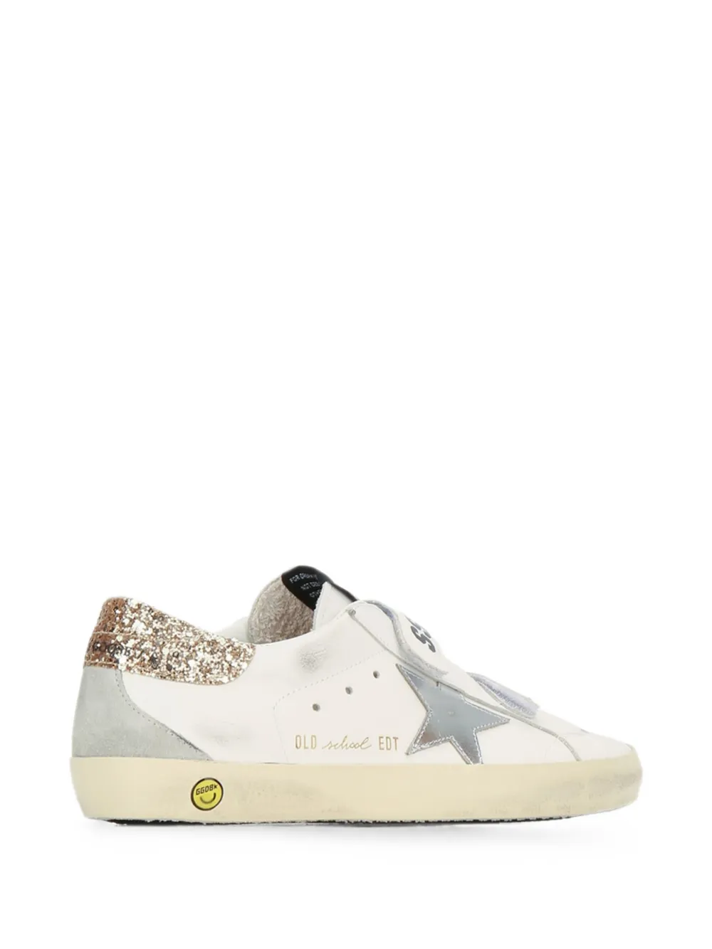 Golden Goose Old School leather sneakers Wit