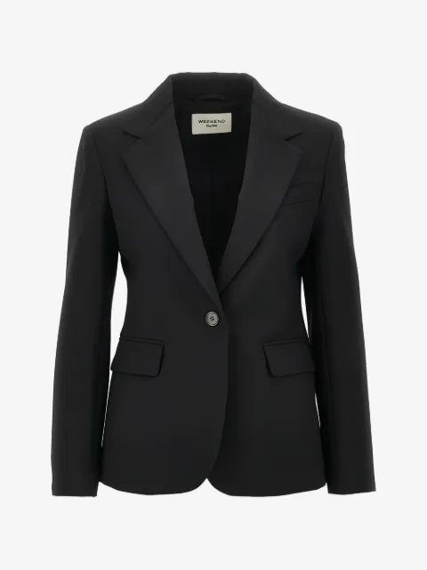 Weekend Max Mara single-breasted virgin wool blazer