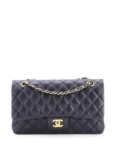 CHANEL Pre-Owned Classic Double Flap Bag Quilted Lambskin Medium shoulder bag