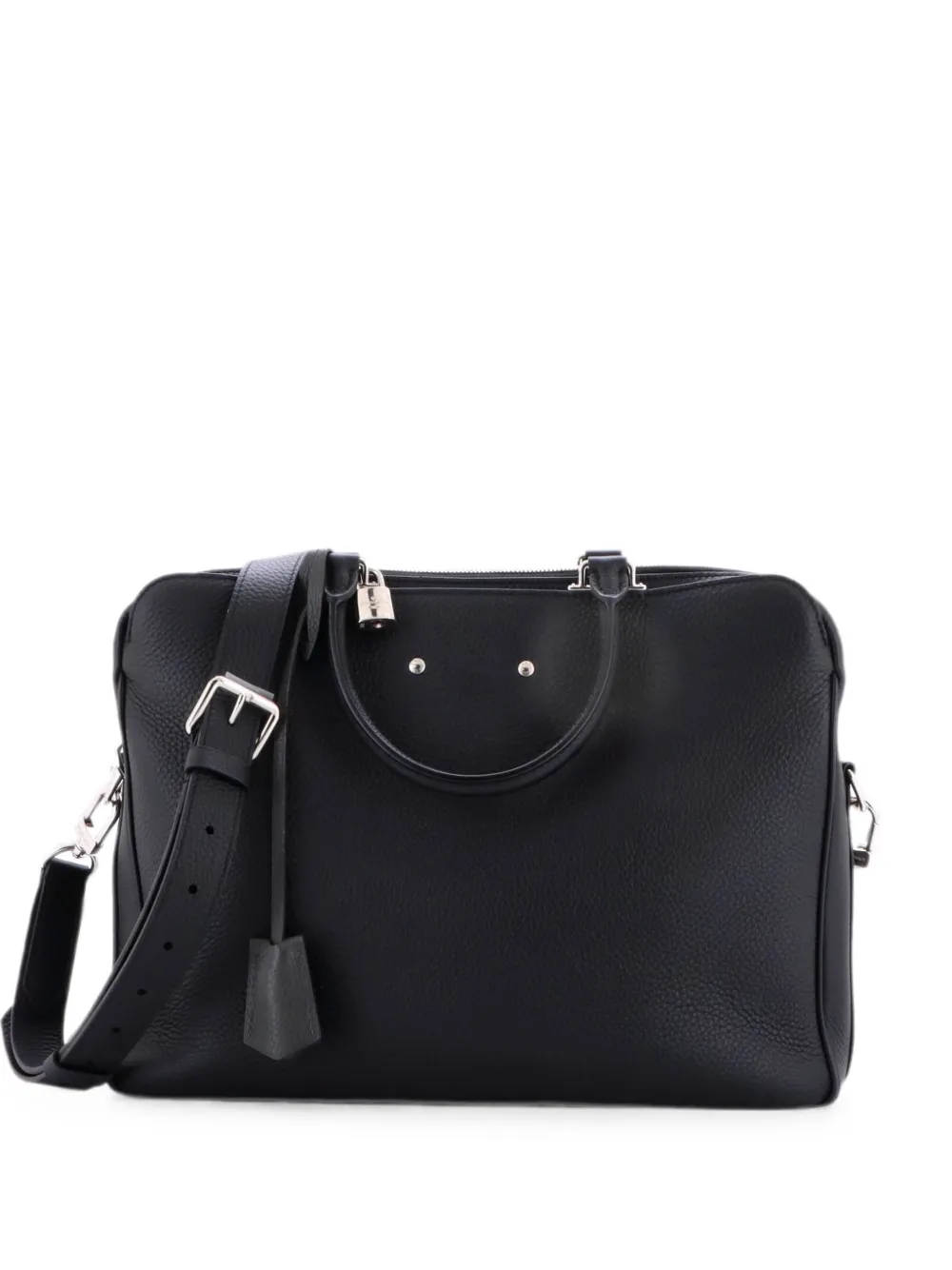 Louis Vuitton Pre-Owned Armand Briefcase Taurillon Leather business bag - Black