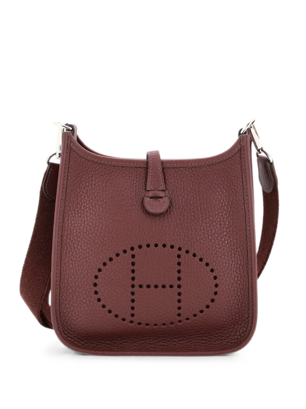 Hermès Pre-Owned Evelyne Bag Gen III Clemence TPM Umhängetasche - Rot