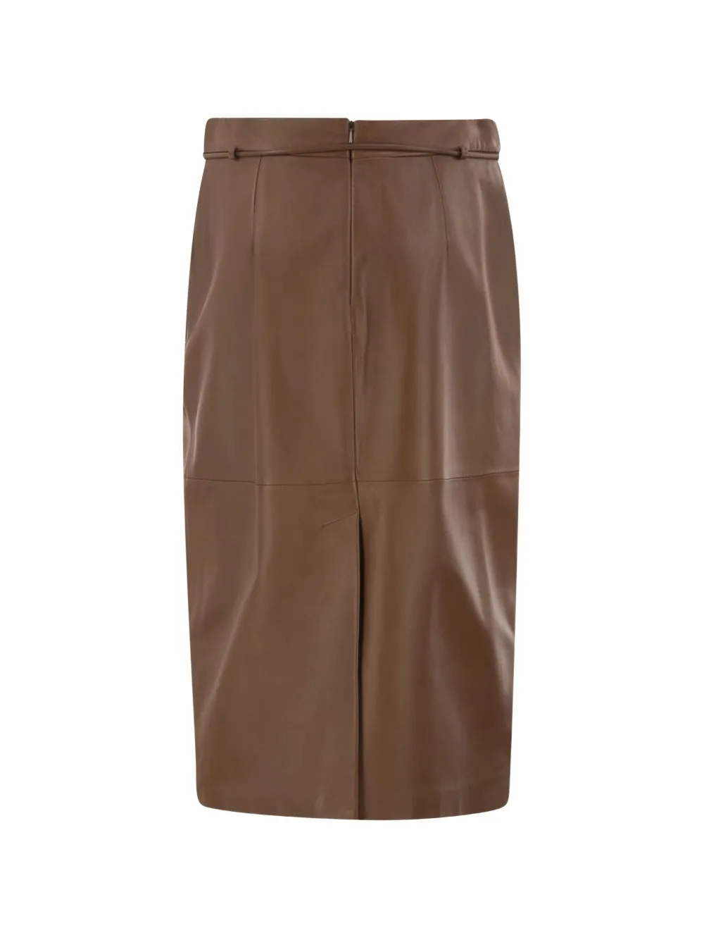 Max Mara Fantino kokerrok met ceintuur Bruin