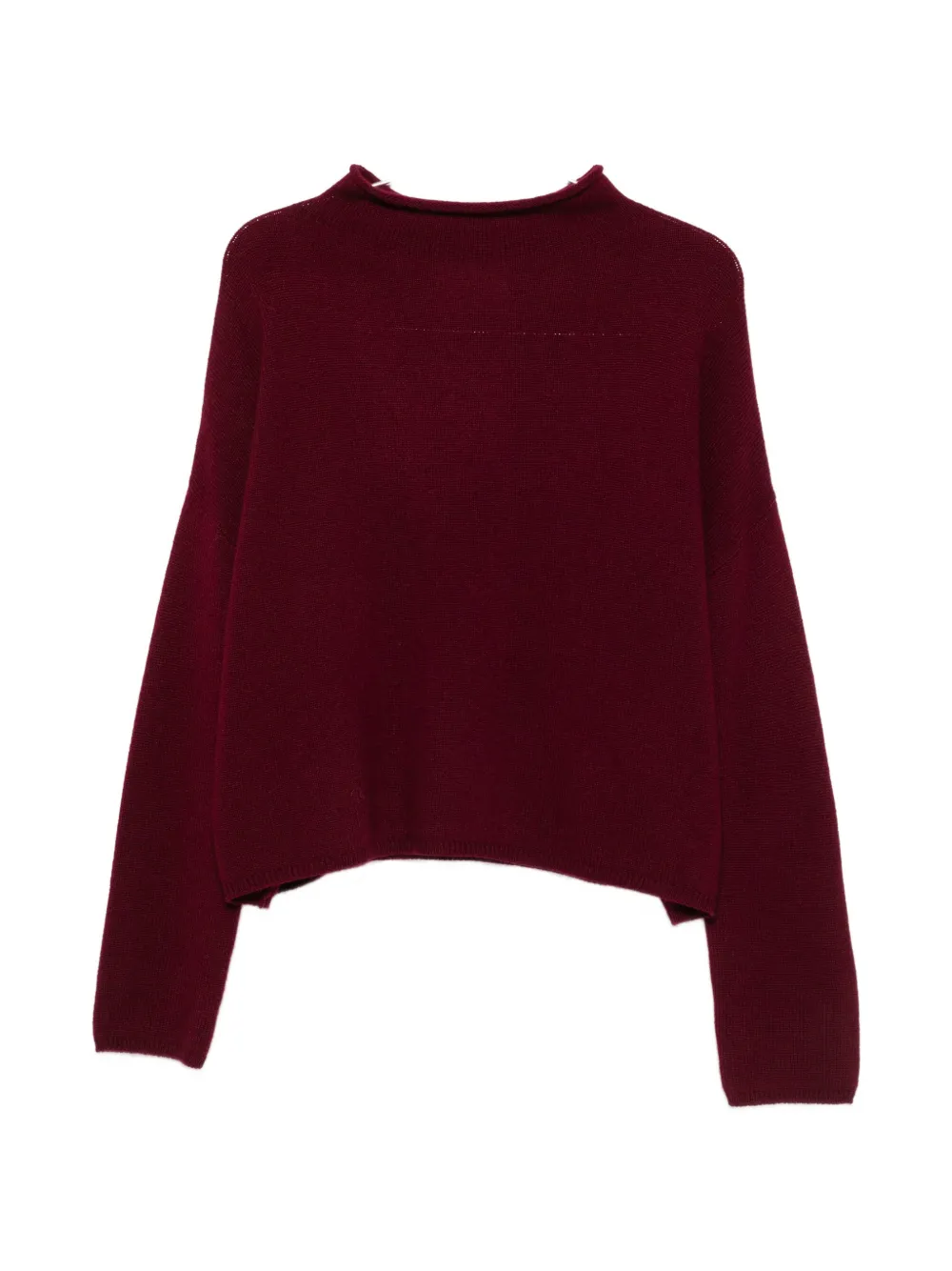 Lisa Yang Sandy Sweater In Burgundy