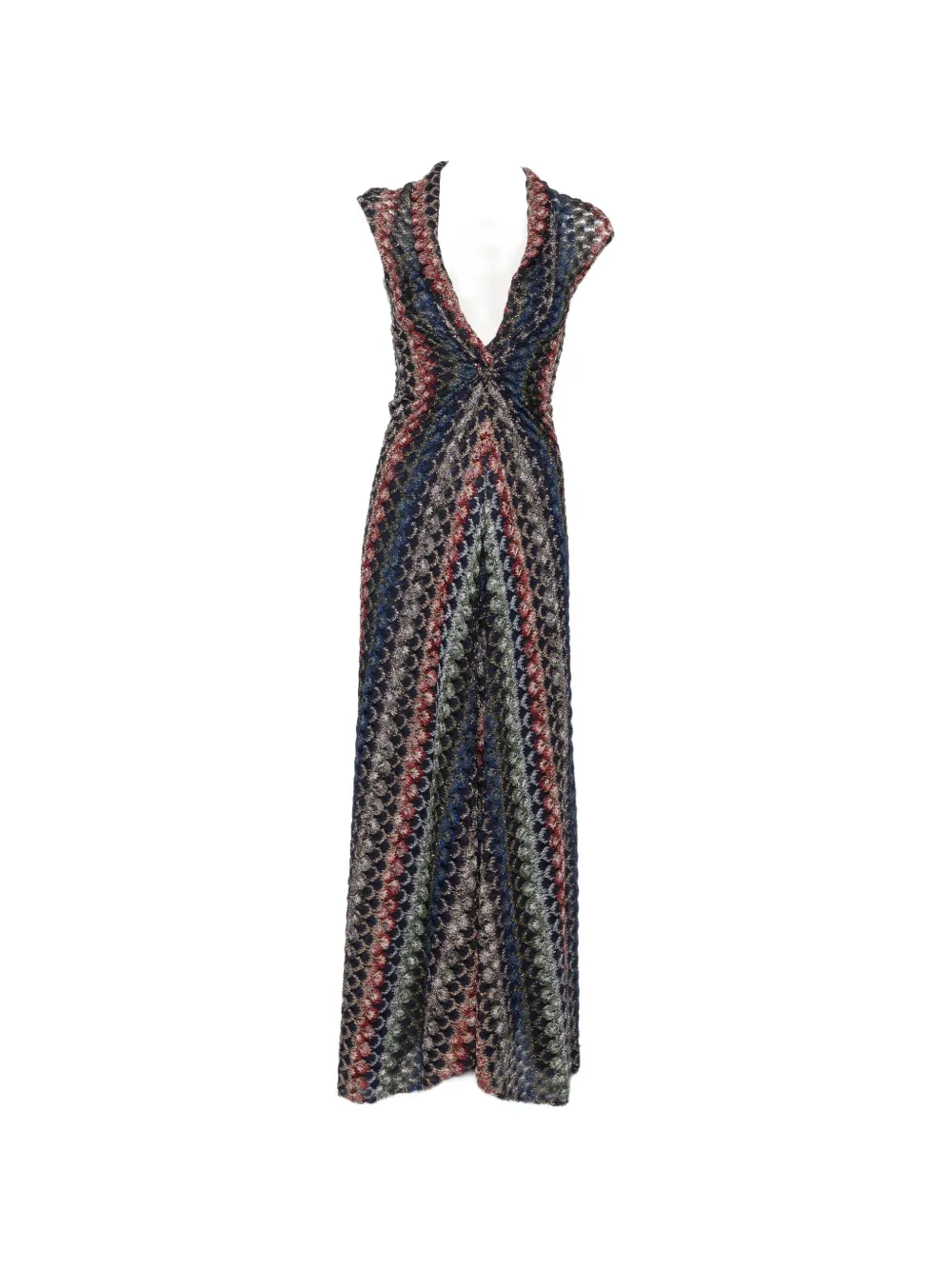 Missoni Torchon Raschel maxi dress - Blue