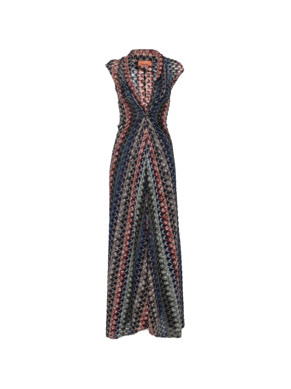 Missoni Torchon Raschel maxi dress - Blau