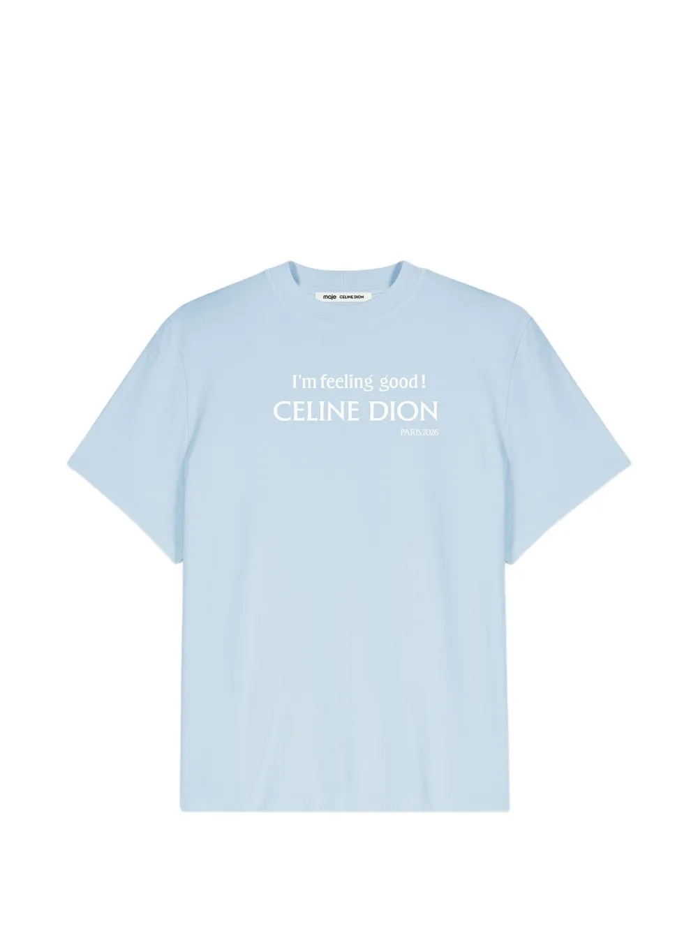 Maje x Céline Dion t-shirt - Bleu Maje x Céline Dion t-shirt - Bleu