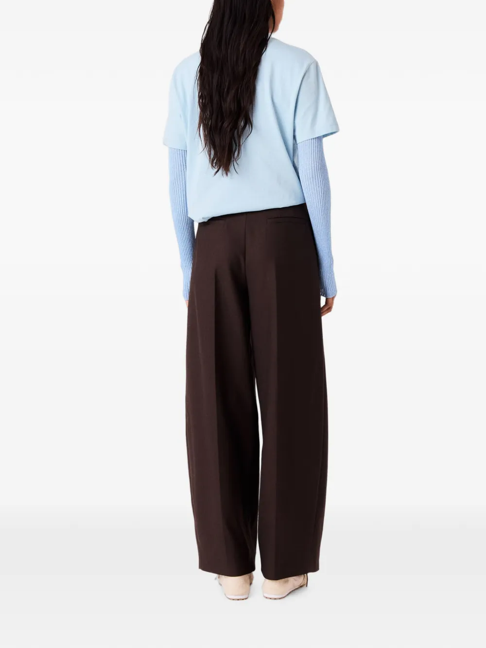 Maje x Céline Dion T-shirt Blauw