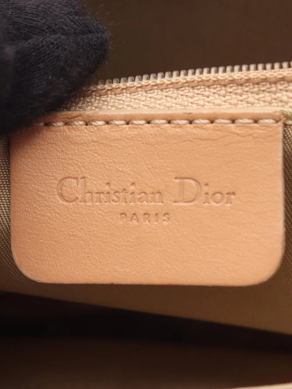 Dior Pre-owned 2000 Denim Malice Flap Shoulder Bag in Blue, view 5