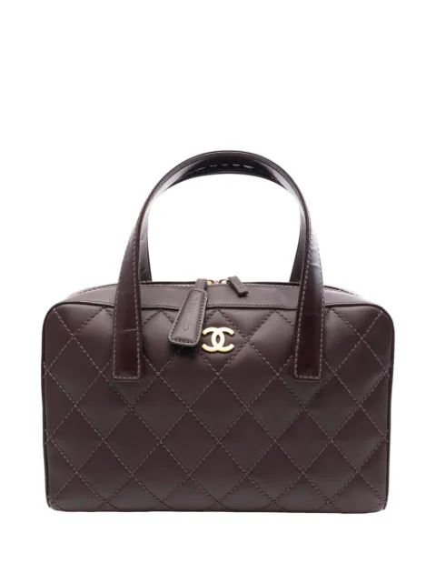 CHANEL Pre-Owned 2003-2004 CC Wild Stitch Calfskin handbag