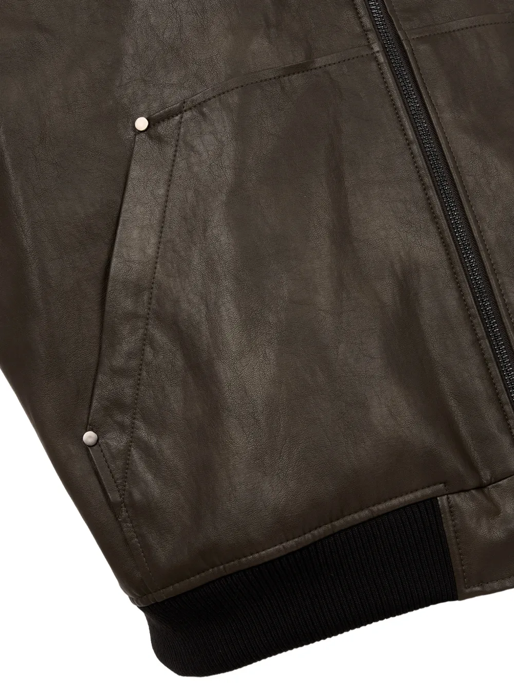 TOMBOY Jack met afneembare kraag Bruin