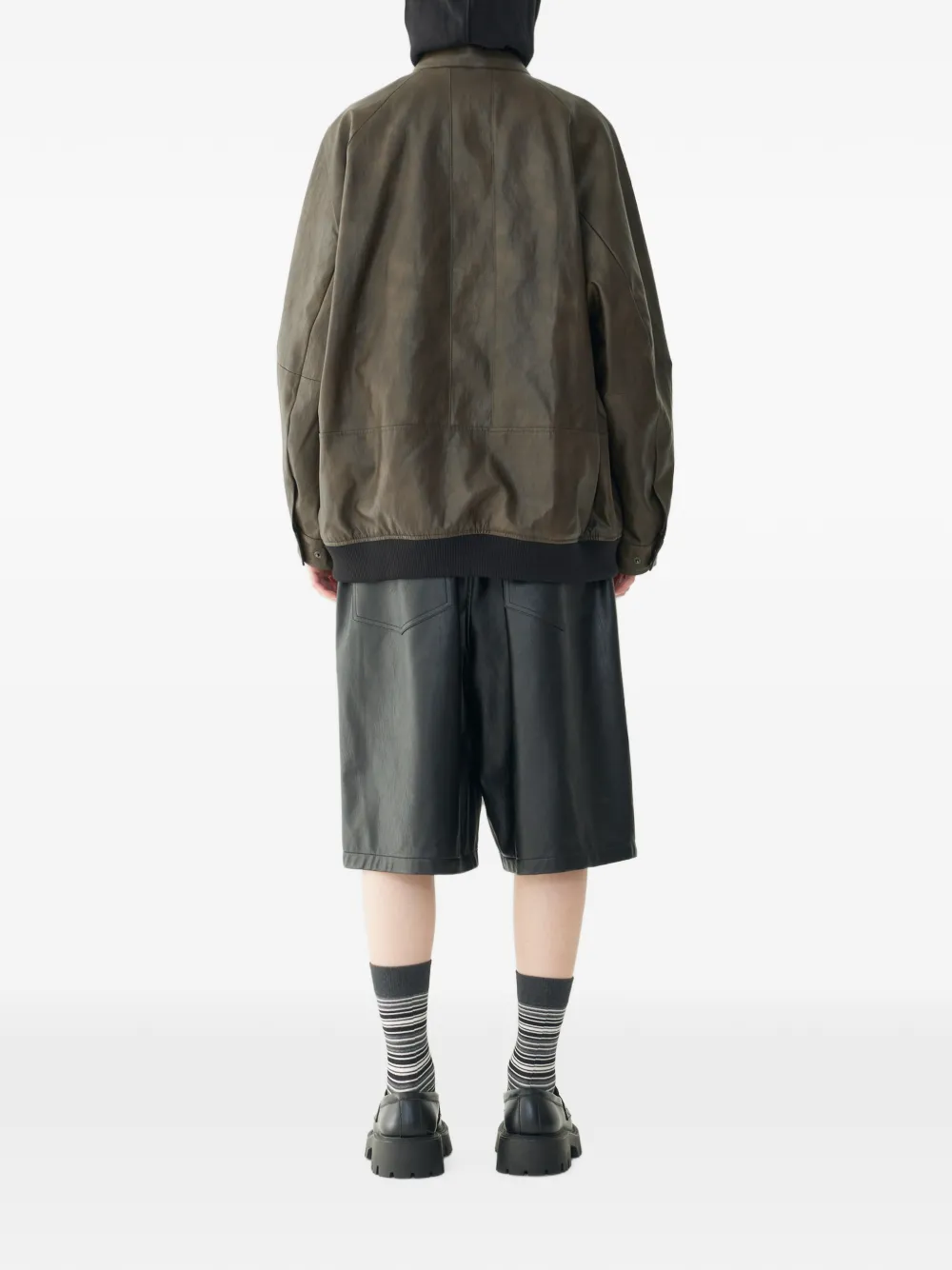 TOMBOY Jack met afneembare kraag Bruin