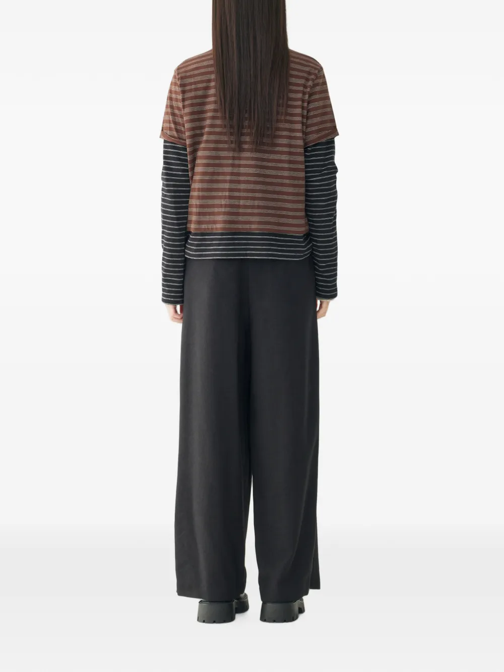 TOMBOY Gesmockte broek Zwart