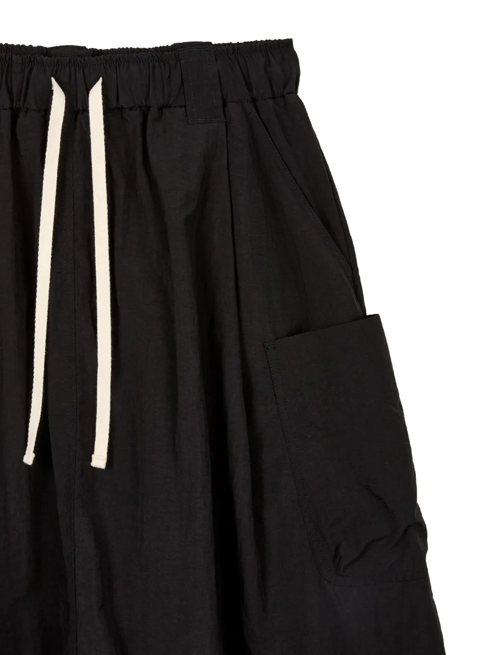 TOMBOY Cargo rok met trekkoord Zwart