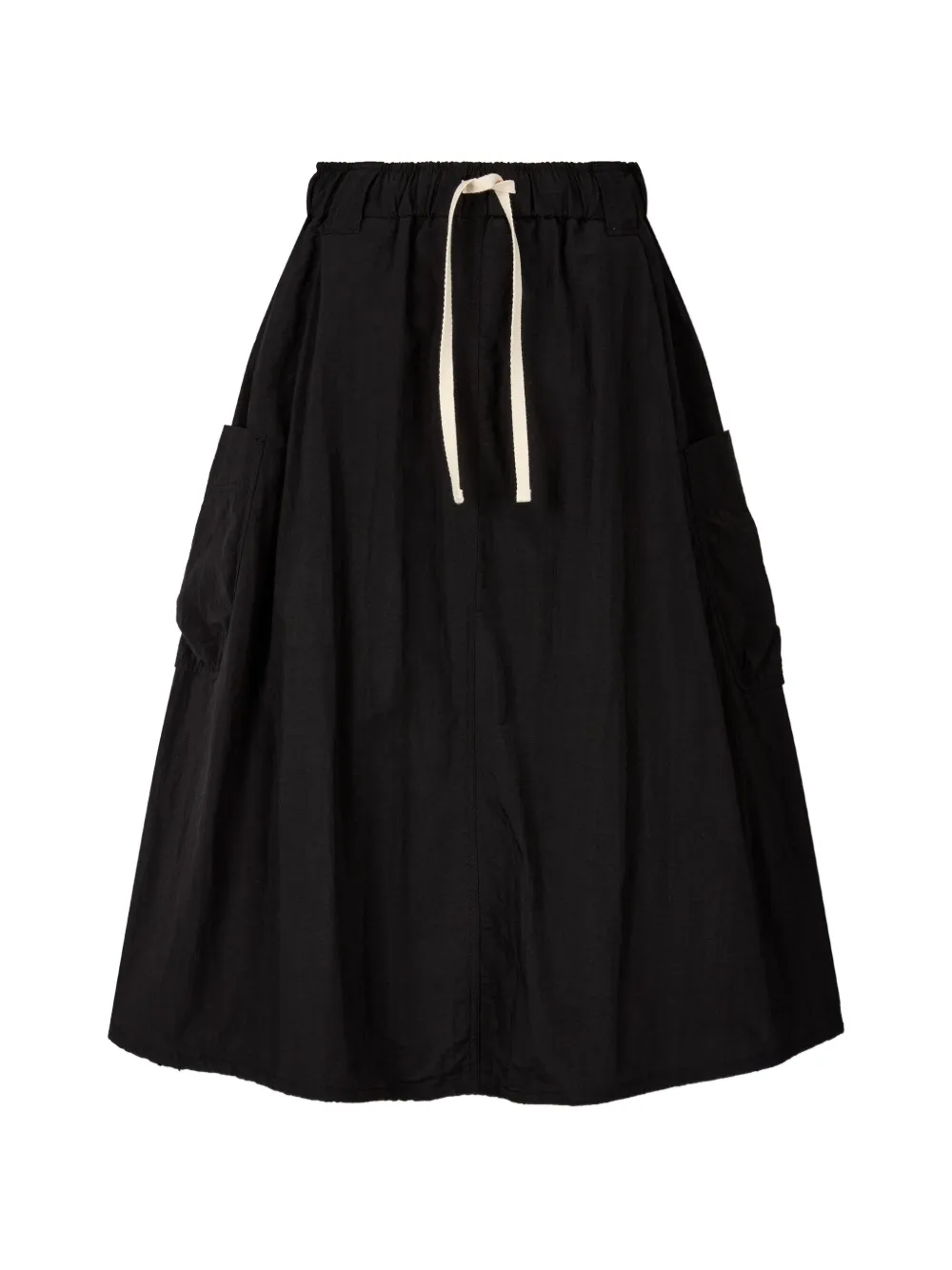 TOMBOY Gonna cargo con coulisse - Nero