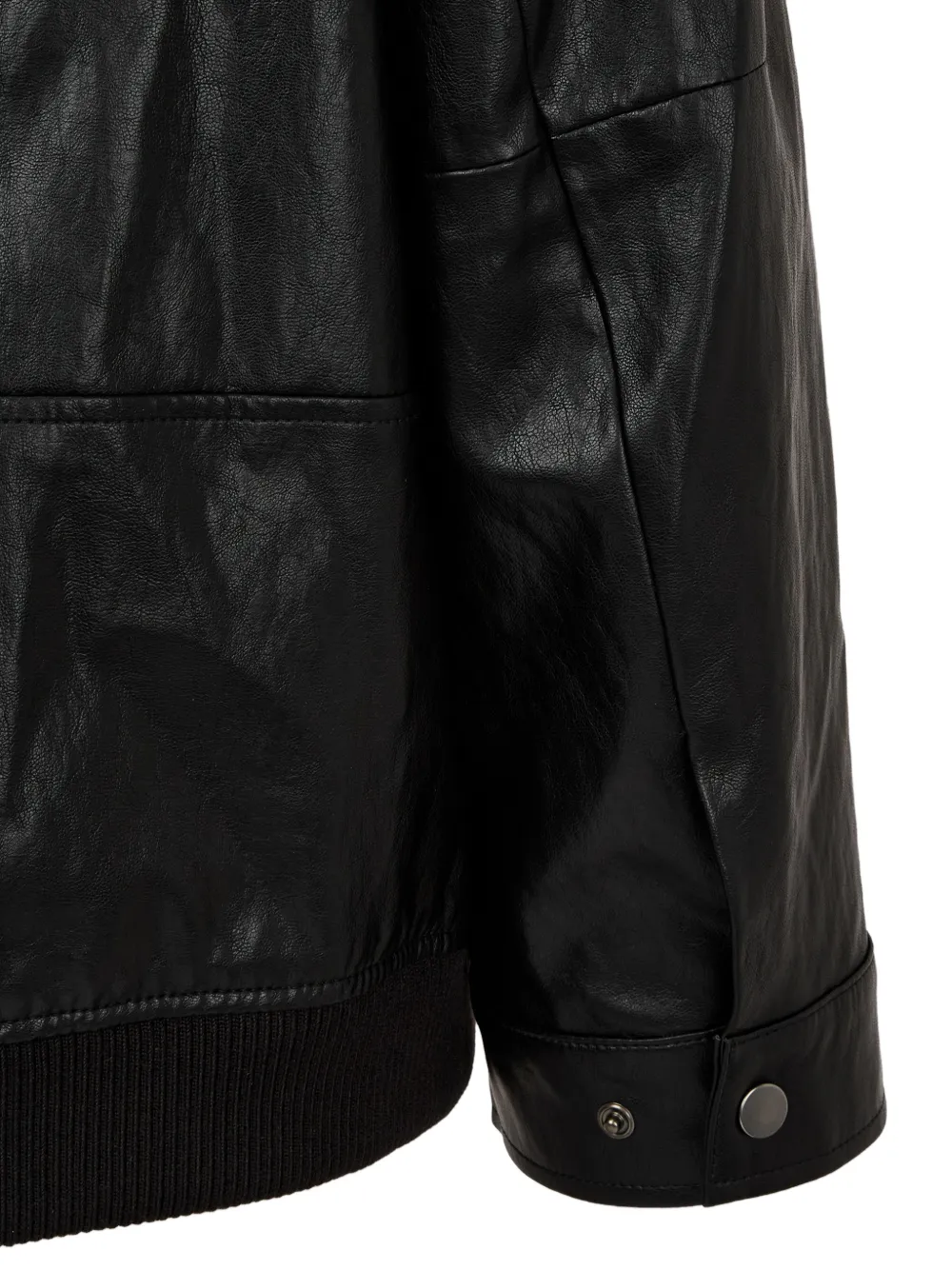 TOMBOY Jack met afneembare kraag Zwart