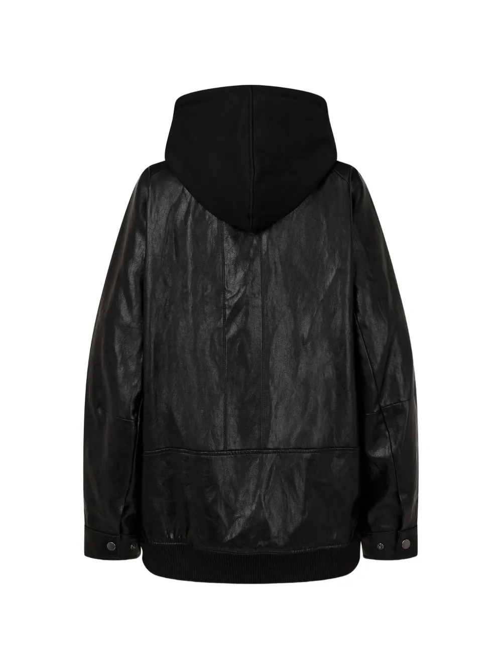 TOMBOY Jack met afneembare kraag Zwart