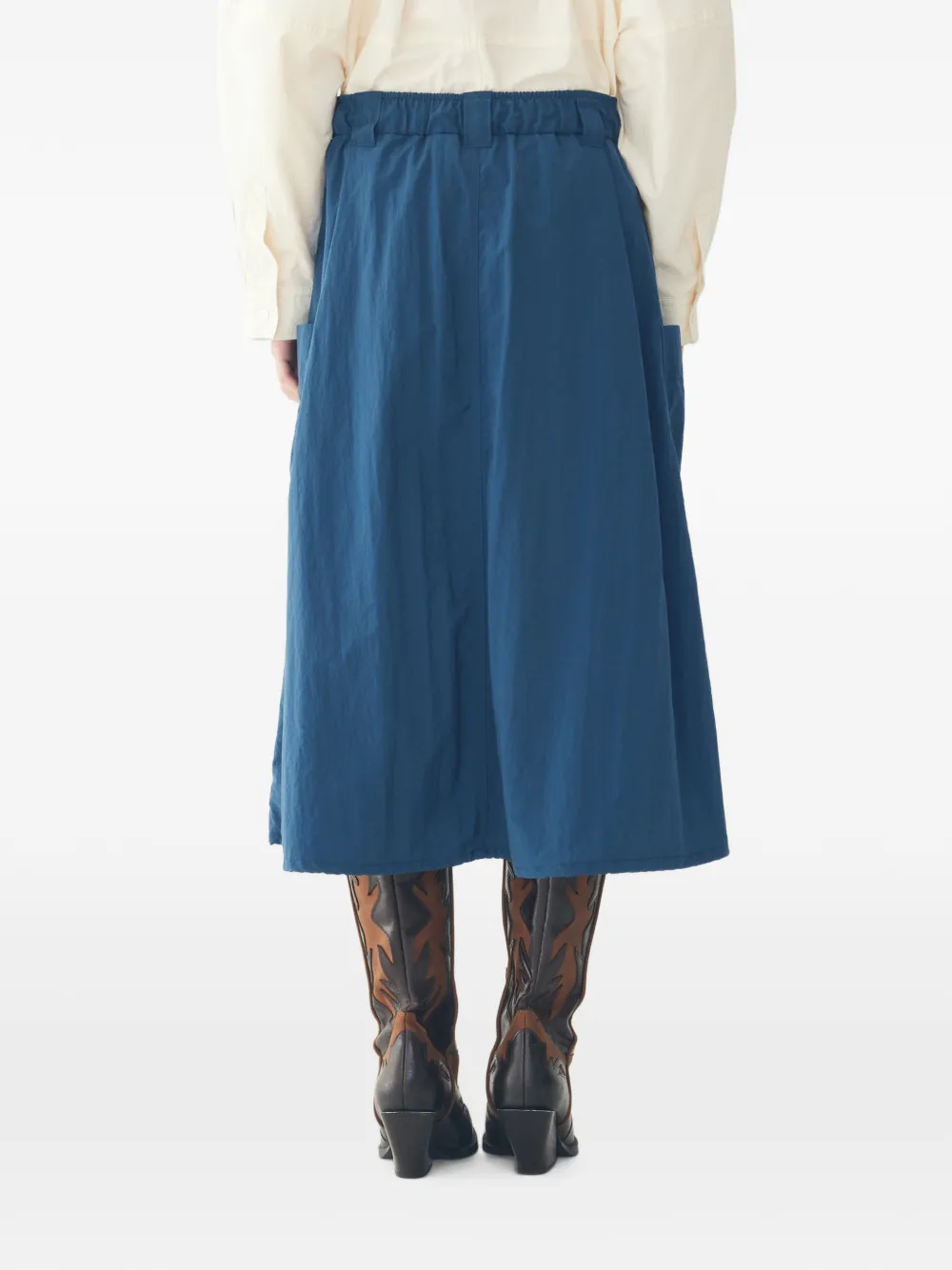 TOMBOY Cargo rok met trekkoord Blauw