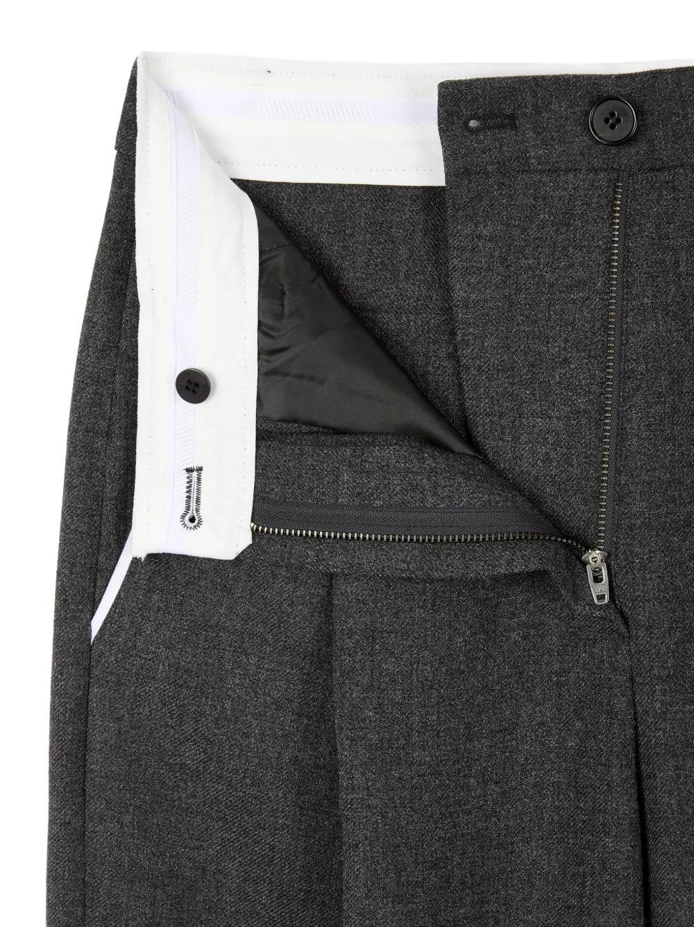 TOMBOY Gesmockte broek Grijs