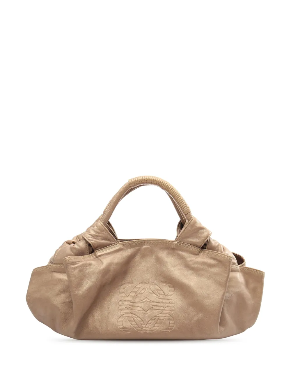 Loewe Pre-Owned Borsa passepartout Aire in nappa metallizzata 2000-2010 - Oro