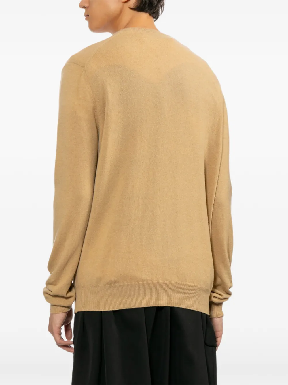 Comme Des Garçons Play Vest met V-hals Bruin