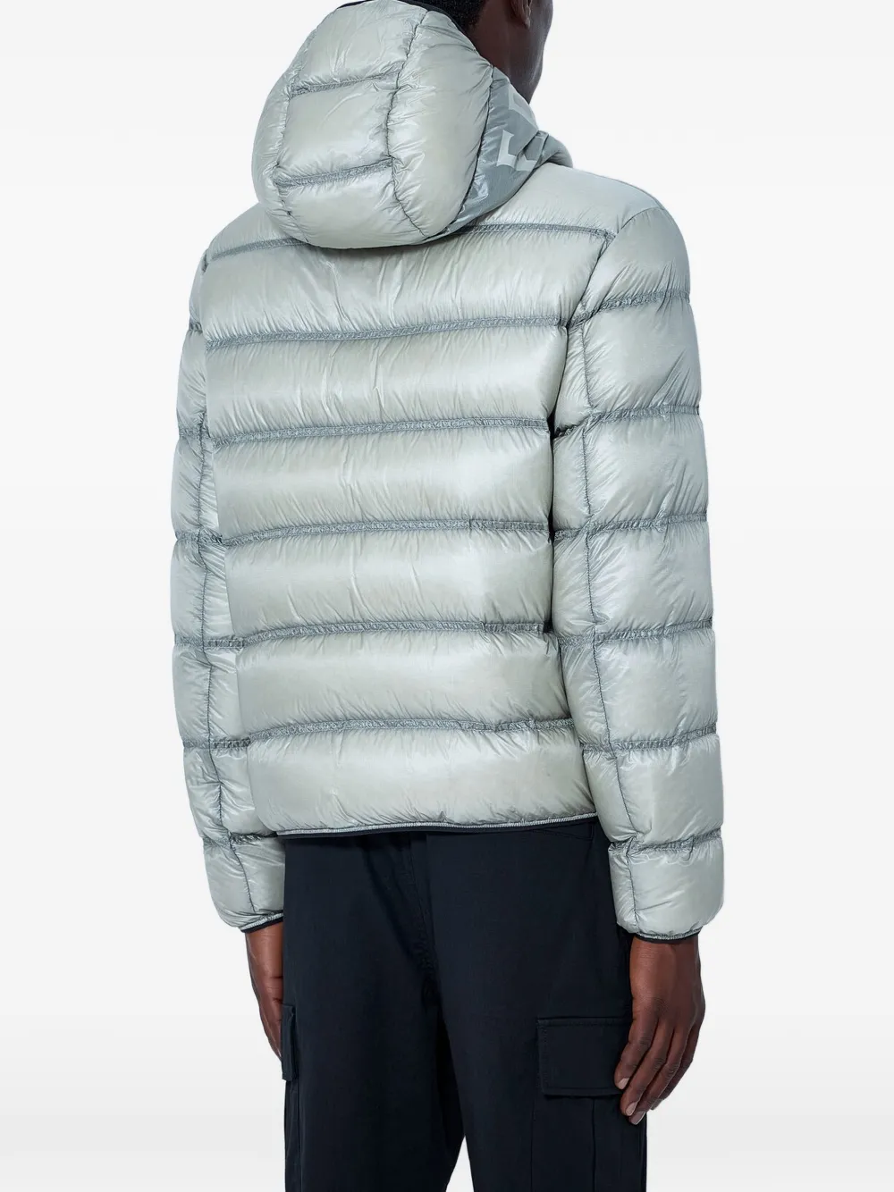Moncler Guadiana donsjack met capuchon Grijs