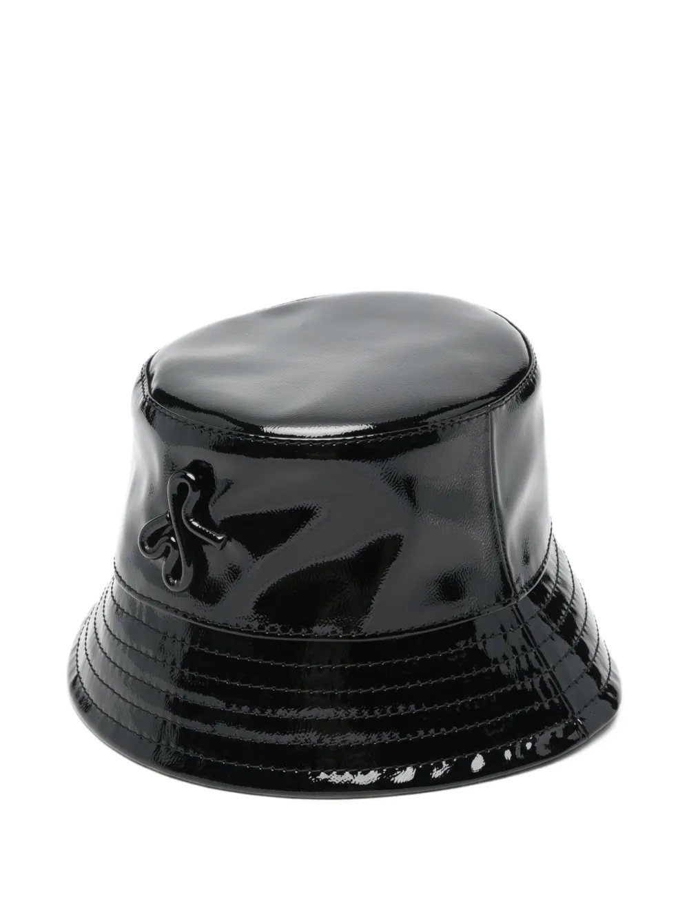 Ruslan Baginskiy logo-plaque bucket hat in Black