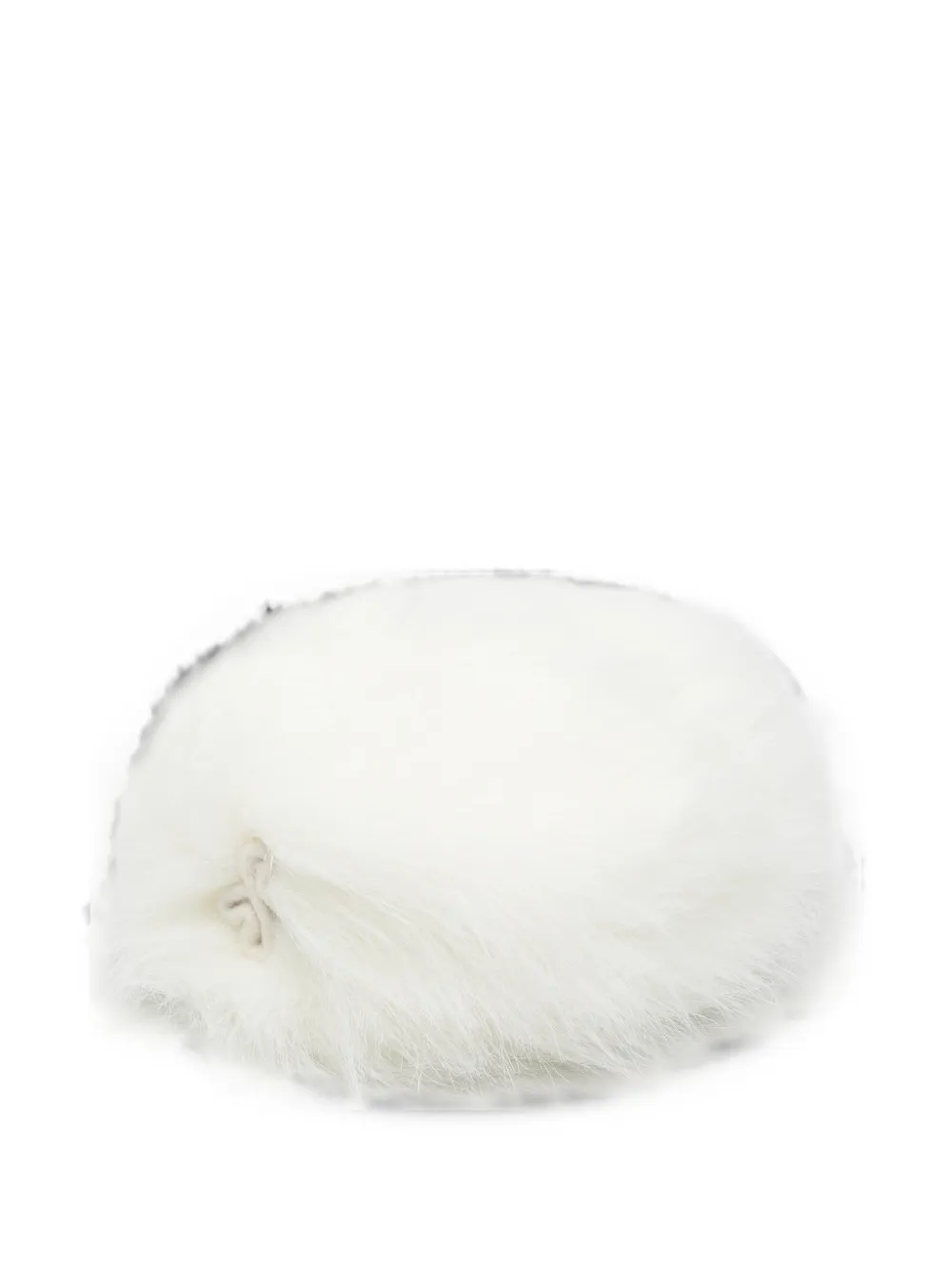 Ruslan Baginskiy faux-fur pillbox hat