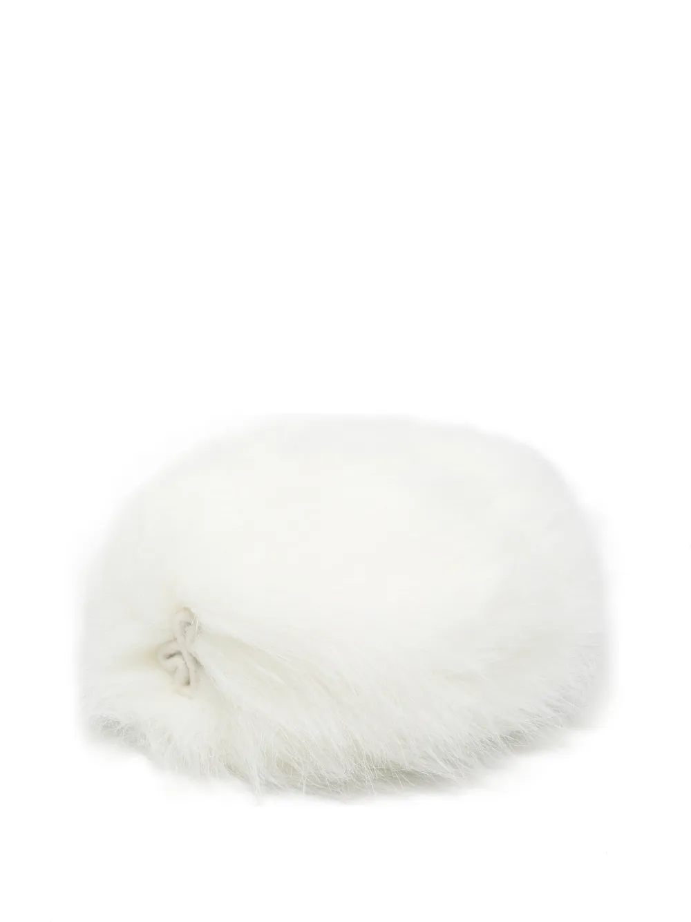 Ruslan Baginskiy faux-fur pillbox hat