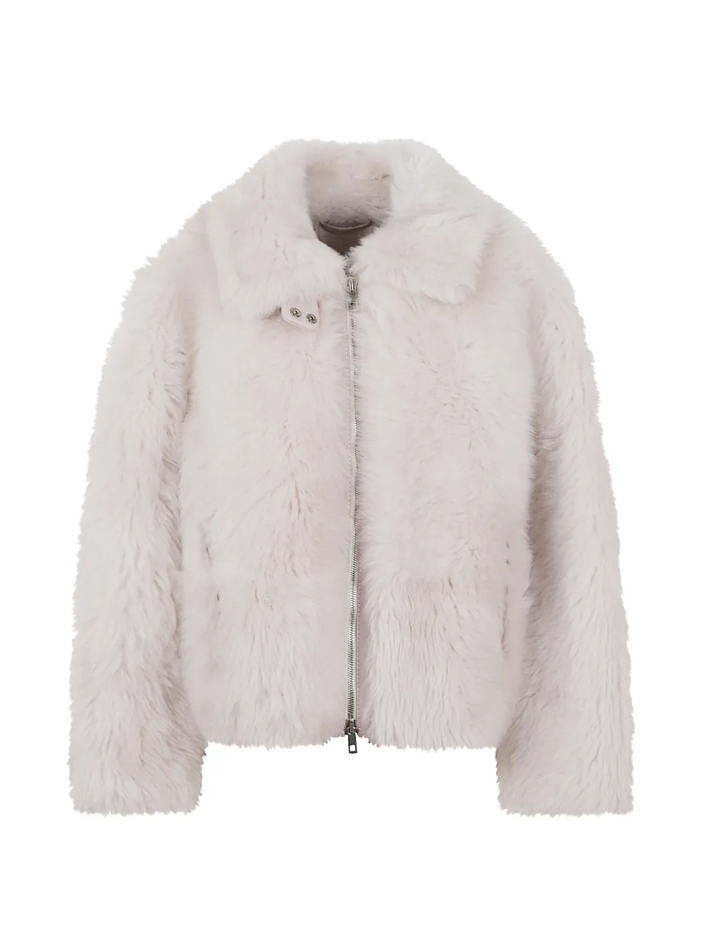 Desa 1972 shearling zip-up jacket