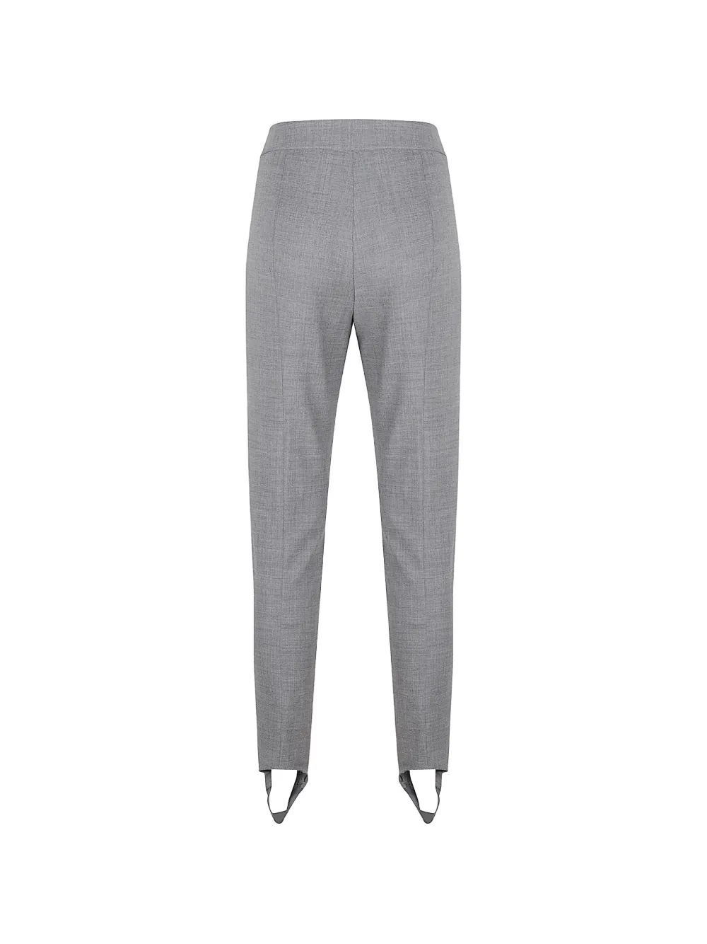 Ermanno Scervino Broek met voetlus en plooinaad Grijs