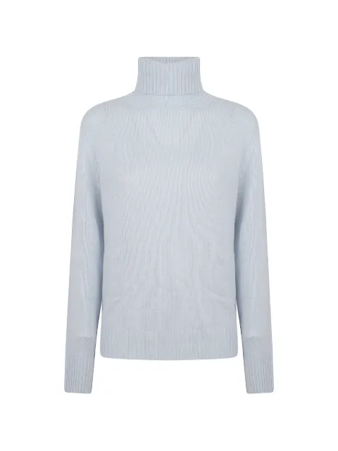 Allude roll-neck knitted sweater