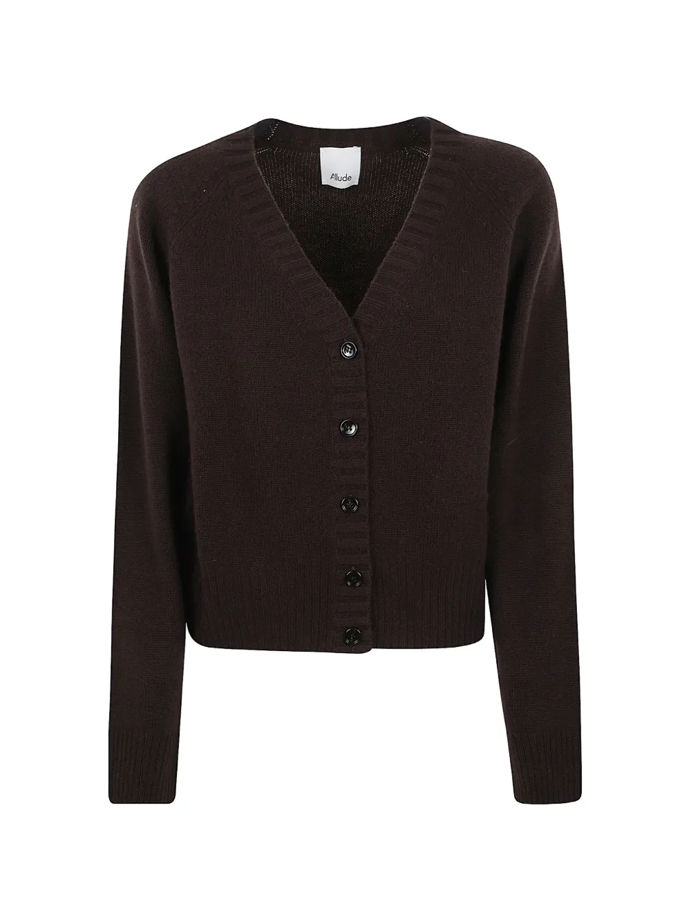 Allude V-neck cashmere cardigan