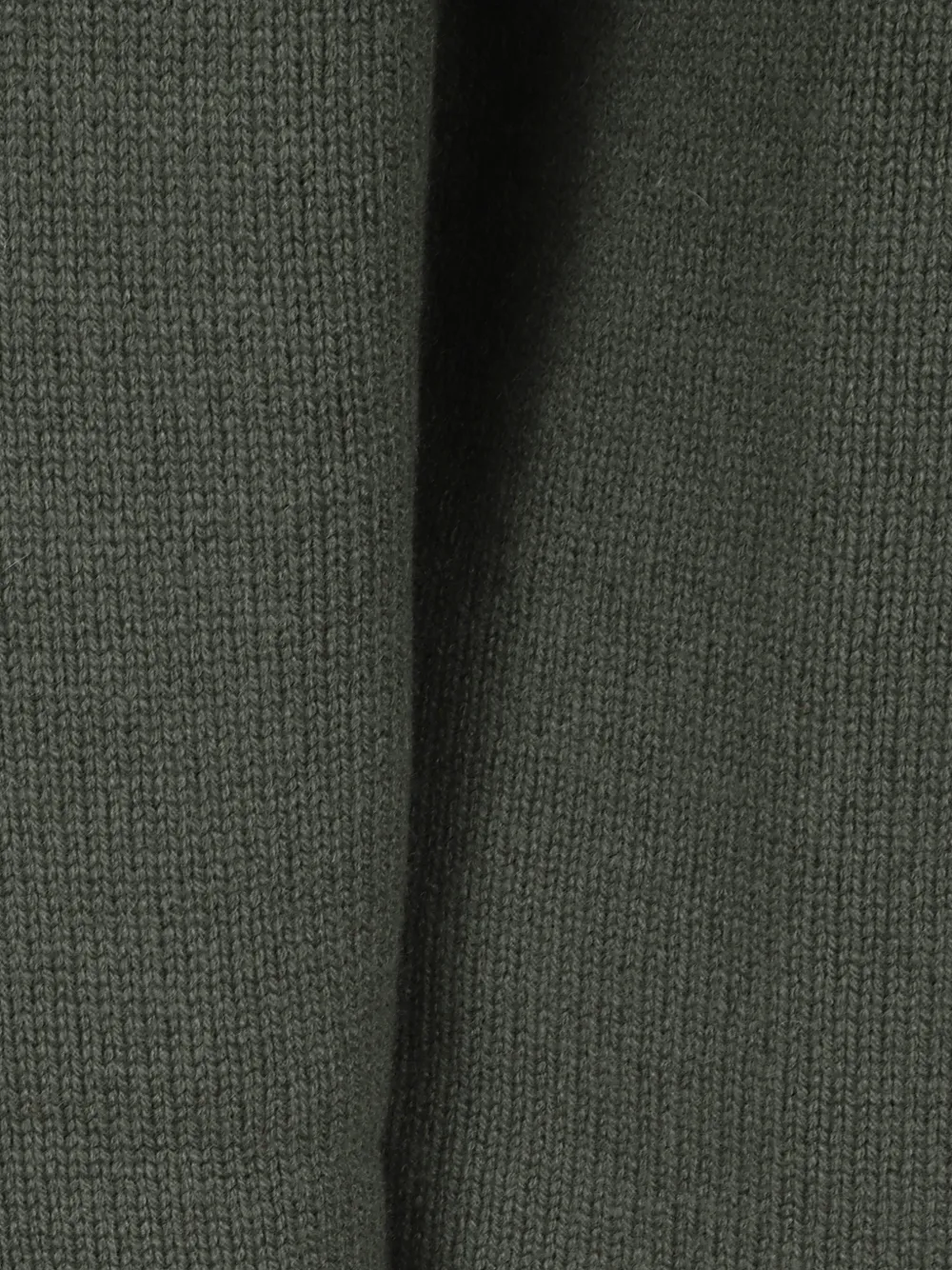 Allude turtleneck ribbed sweater Grijs