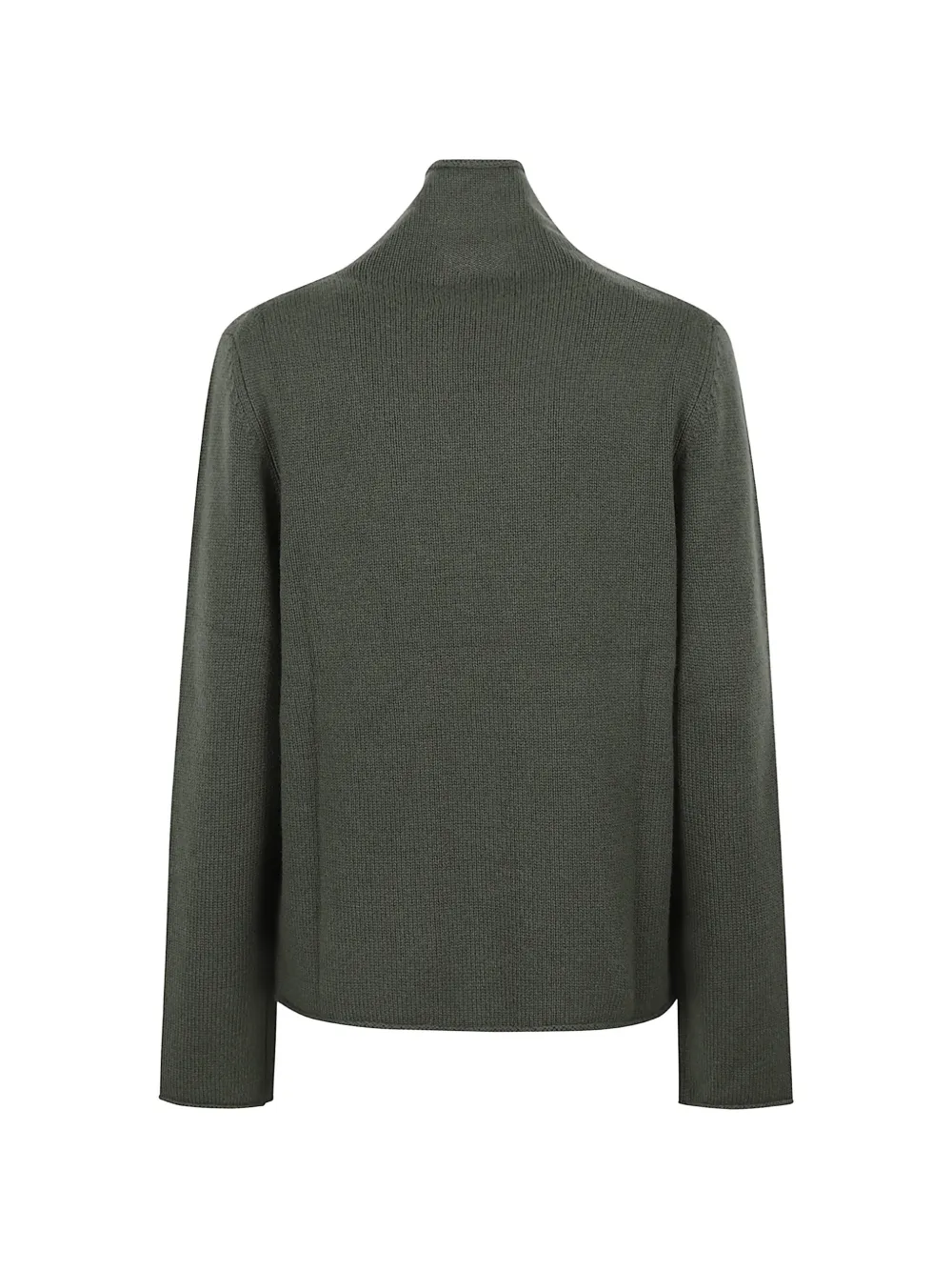 Allude turtleneck ribbed sweater Grijs