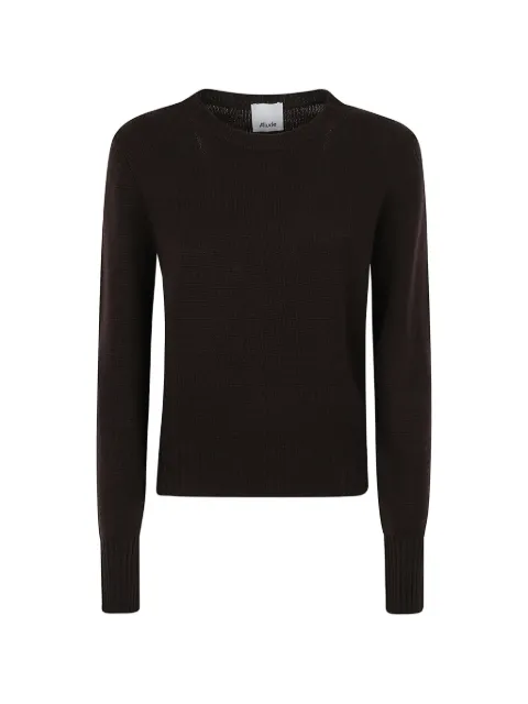 Allude Kaschmirpullover mit Rundhalsausschnitt