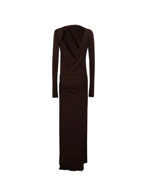 THE ANDAMANE ruched draped dress